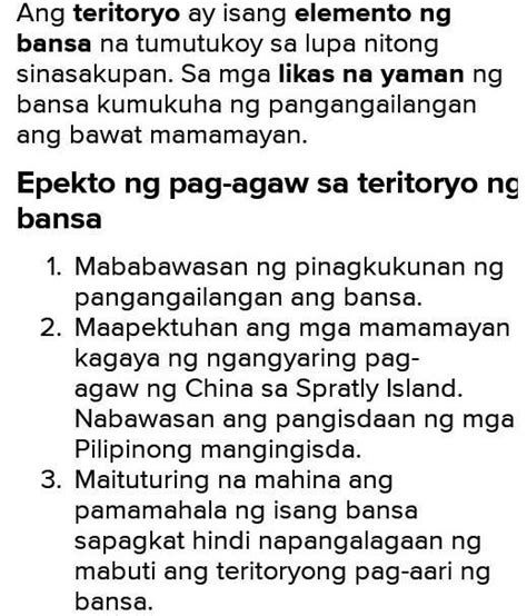 teritoryo meaning brainly|[Answered] ano ang kahulugan ng teritoryo .